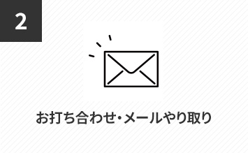 お打ち合わせ・メールやり取り